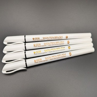 Calligraphy Black Brush Pens Beginners Lettering Art Drawing Scrapbooking