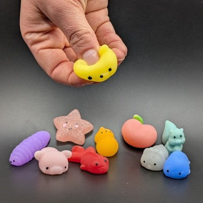 10pcs Squishy Animal Kawaii Mochi Squishie Stress Fidget Squeeze Toy Cute Gift 