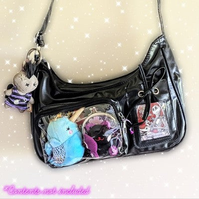 Ita Bag Clear Transparent Crossbody Shoulder Purse Kawaii Cute Y2K DIY Display