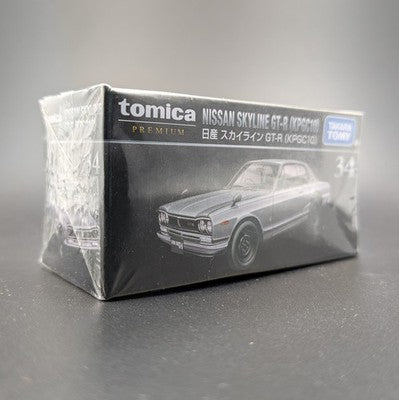 Nissan Skyline GT-R 1969 (KPGC10) Takara Tomy Tomica #34 Diecast Model Car 1:61