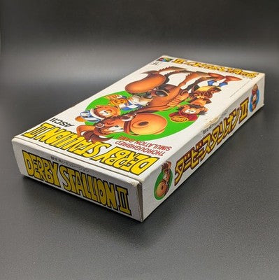 Derby Stallion II 2 Boxed Super Famicom Cart Nintendo SFC NTSC-J Japanese