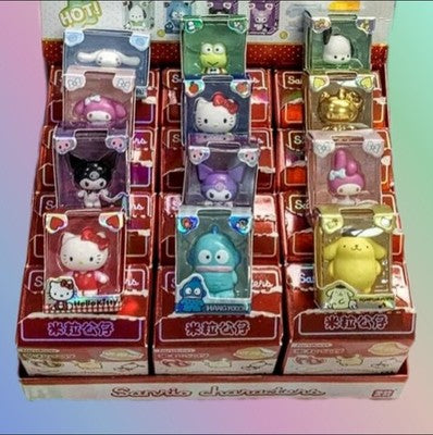 Sanrio Blind Box Hello Kitty Cinnamoroll Kuromi Cute Small Collectible Figures