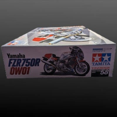 Tamiya Yamaha FZR750R OW01 Superbike 1:12 Plastic Model Kit 14058
