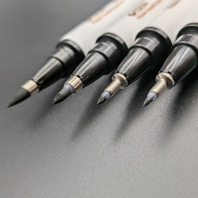 Calligraphy Black Brush Pens Beginners Lettering Art Drawing Scrapbooking