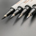 Calligraphy Black Brush Pens Beginners Lettering Art Drawing Scrapbooking