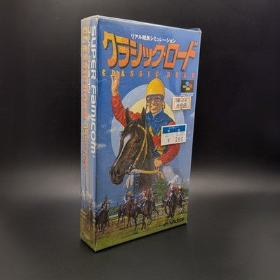 Classic Road Super Famicom Cart Boxed And Sealed Nintendo SFC NTSC-J Japanese