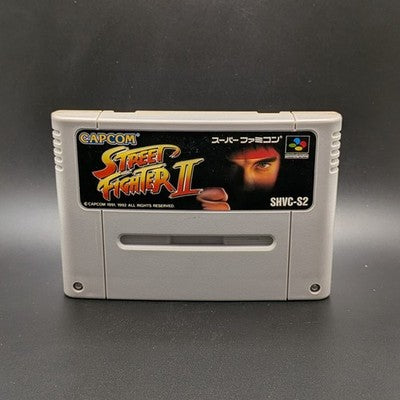 Street Fighter II World Warrior Super Famicom Nintendo SFC NTSC-J Japanese