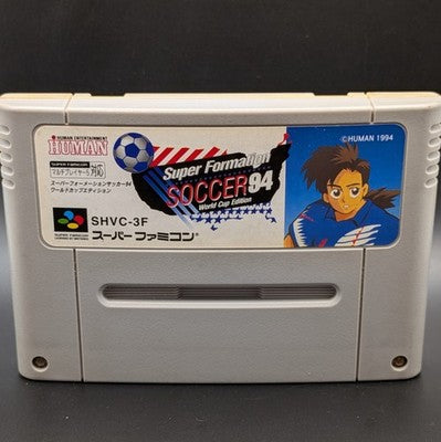 Super Formation Soccer 94 Super Famicom Cart Nintendo SFC NTSC-J Japanese
