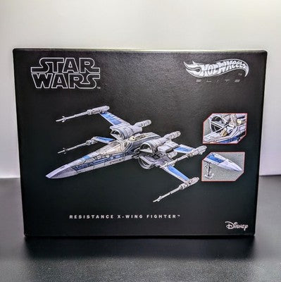 Hot Wheels Elite Star Wars The Force Awakens Resistance X-Wing Fighter New DMK63
