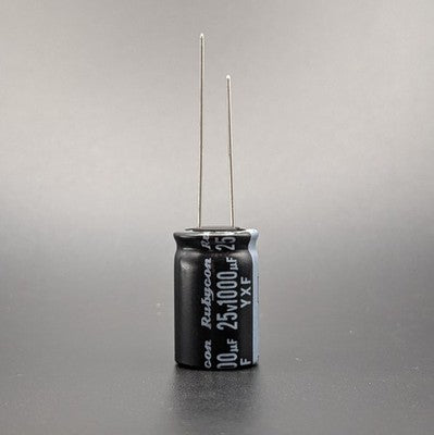 Rubycon YXF 1000µF 25V Radial Capacitor Super Famicom SHVC Recap Audio Power PSU
