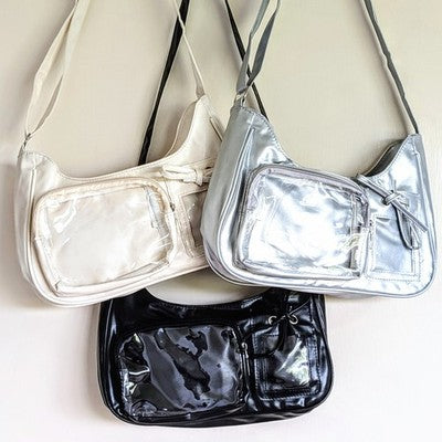 Ita Bag Clear Transparent Crossbody Shoulder Purse Kawaii Cute Y2K DIY Display