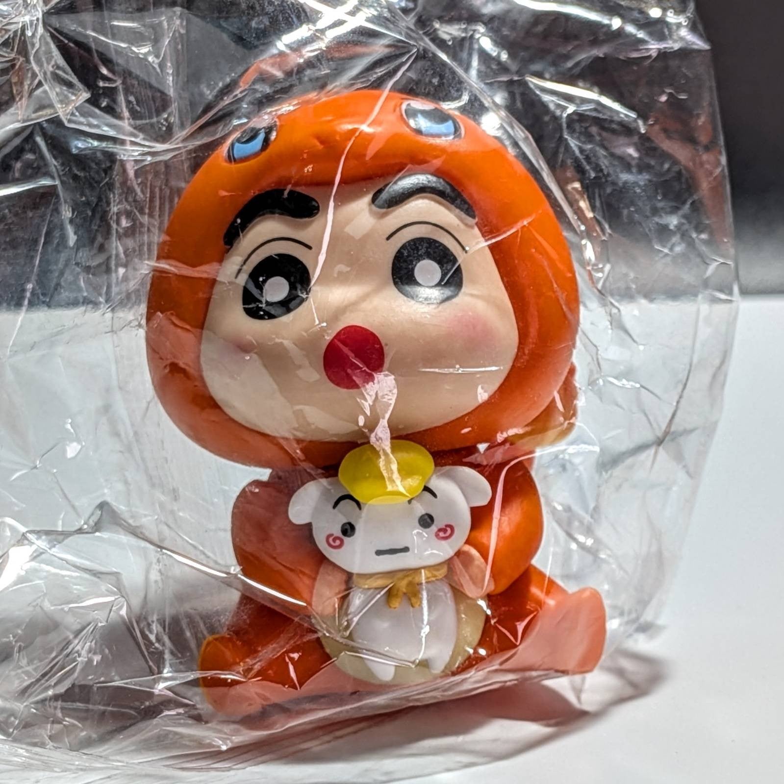 Shin Chan Pokemon Figure Pikachu Eevee Psyduck Squirtle Charmander Bulbasaur PVC