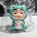 Shin Chan Pokemon Figure Pikachu Eevee Psyduck Squirtle Charmander Bulbasaur PVC