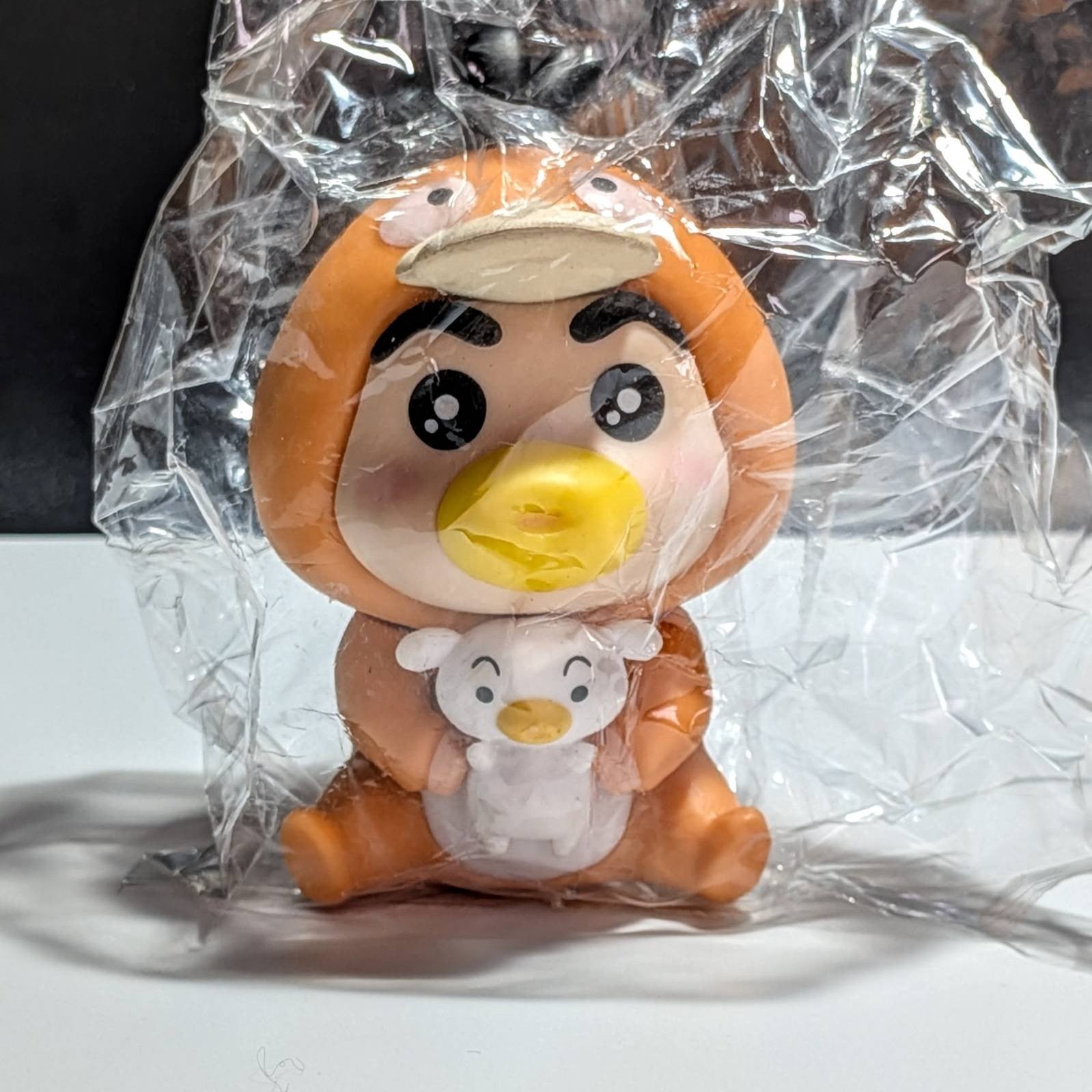 Shin Chan Pokemon Figure Pikachu Eevee Psyduck Squirtle Charmander Bulbasaur PVC