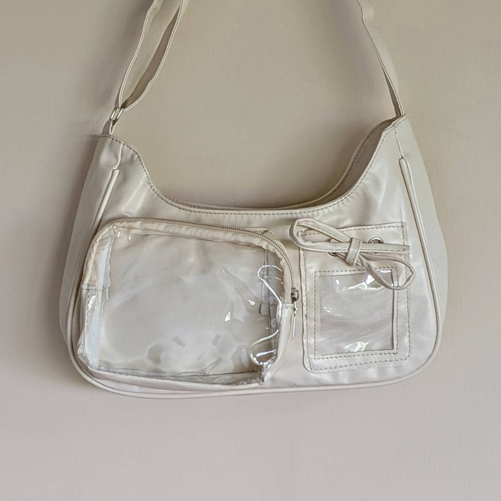 Ita Bag Clear Transparent Crossbody Shoulder Purse Kawaii Cute Y2K DIY Display