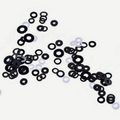 100pcs Cassette Washer Locking Plate Clip Spacer Tape Deck Player Audio