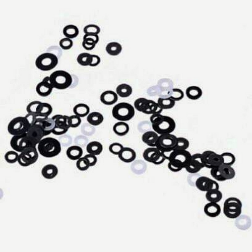 100pcs Cassette Washer Locking Plate Clip Spacer Tape Deck Player Audio