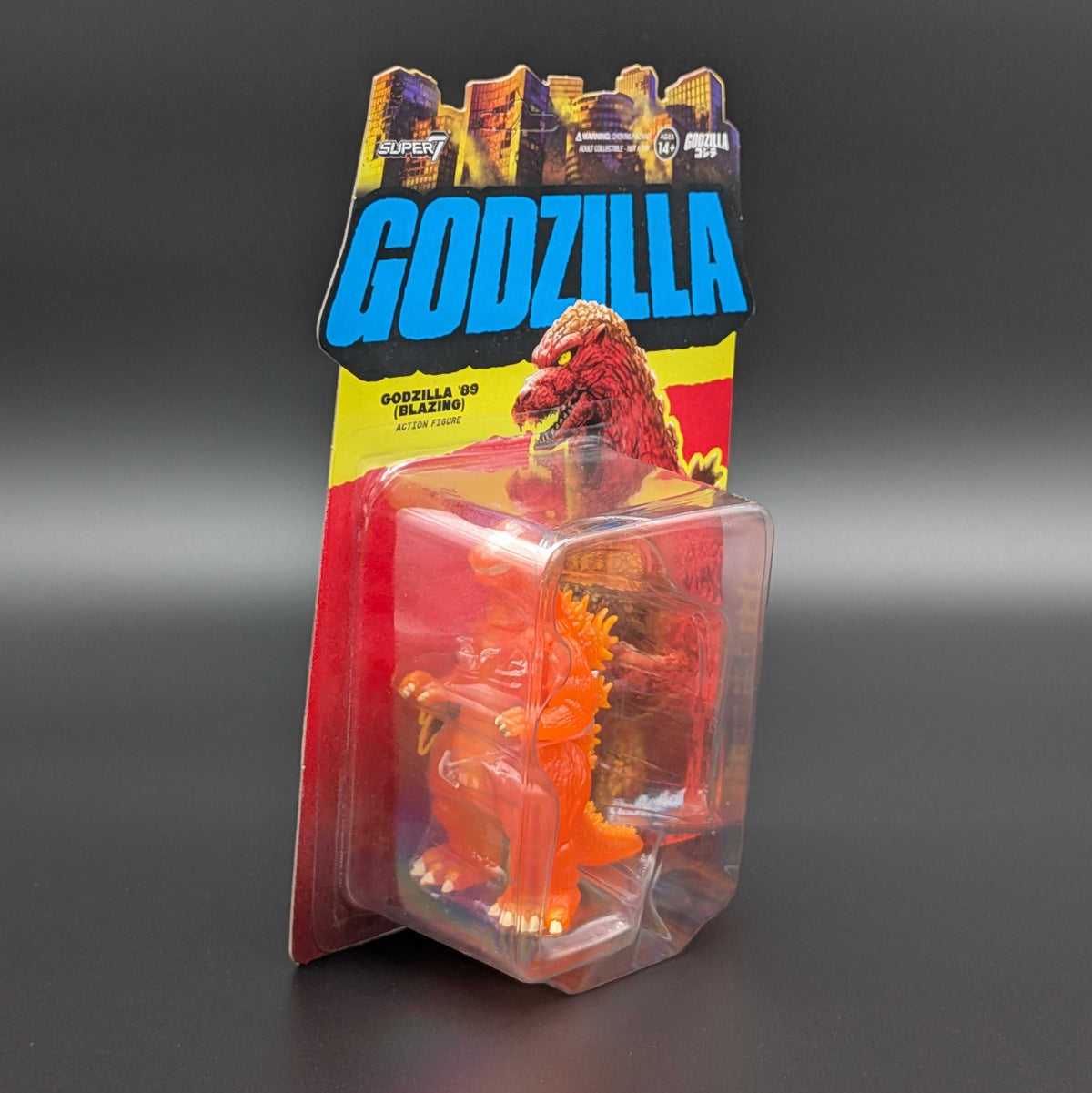 Godzilla 1989 Blazing Super7 ReAction 3.75" Retro Action Figure Wave 9