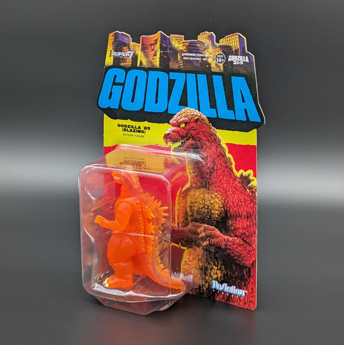 Godzilla 1989 Blazing Super7 ReAction 3.75" Retro Action Figure Wave 9