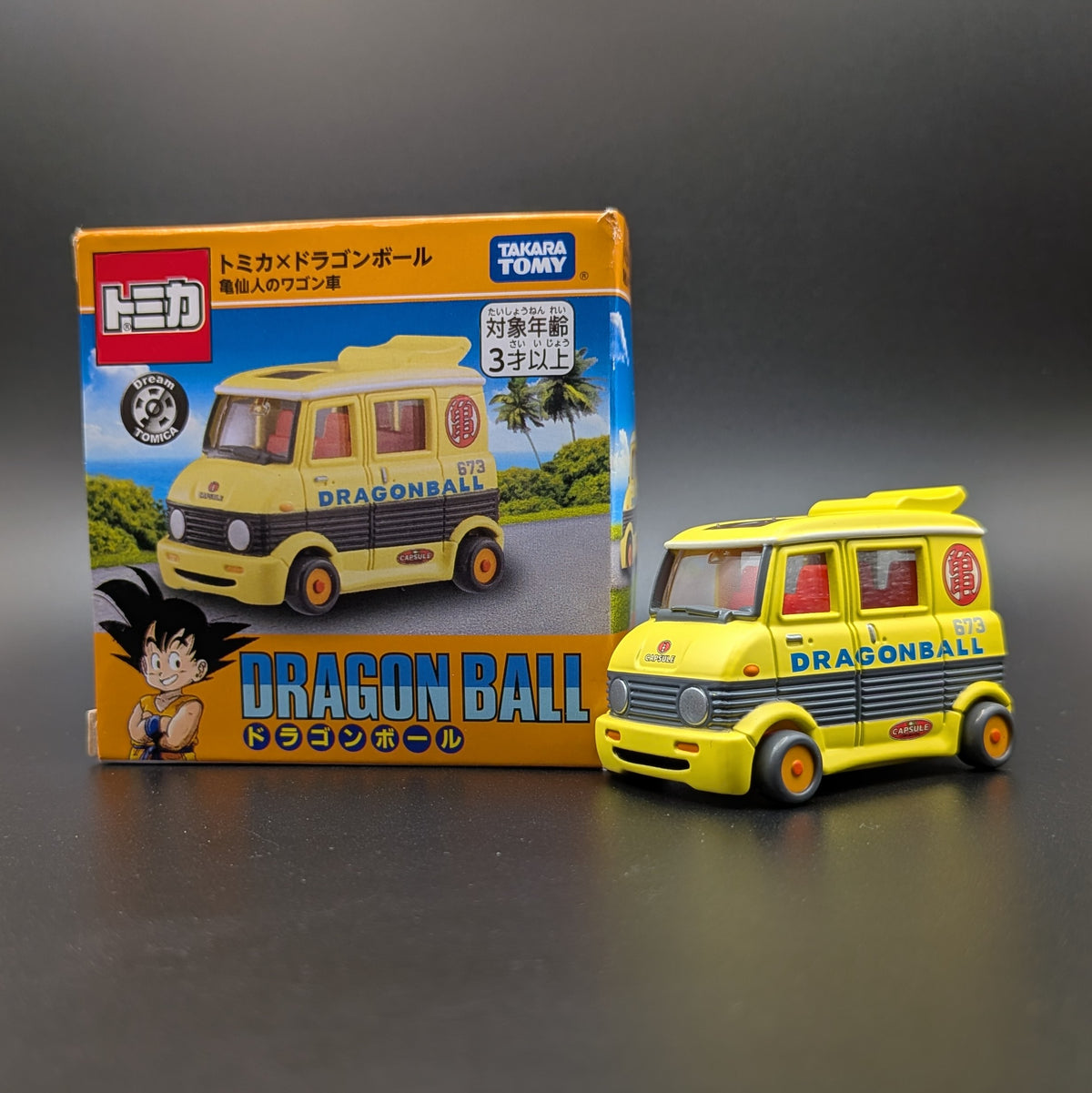 Dream Tomica Dragon Ball Master Roshi's Wagon Diecast Model Van