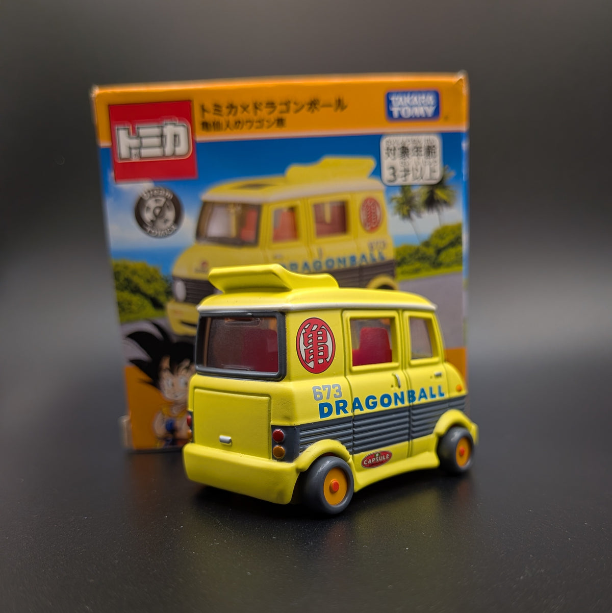 Dream Tomica Dragon Ball Master Roshi's Wagon Diecast Model Van