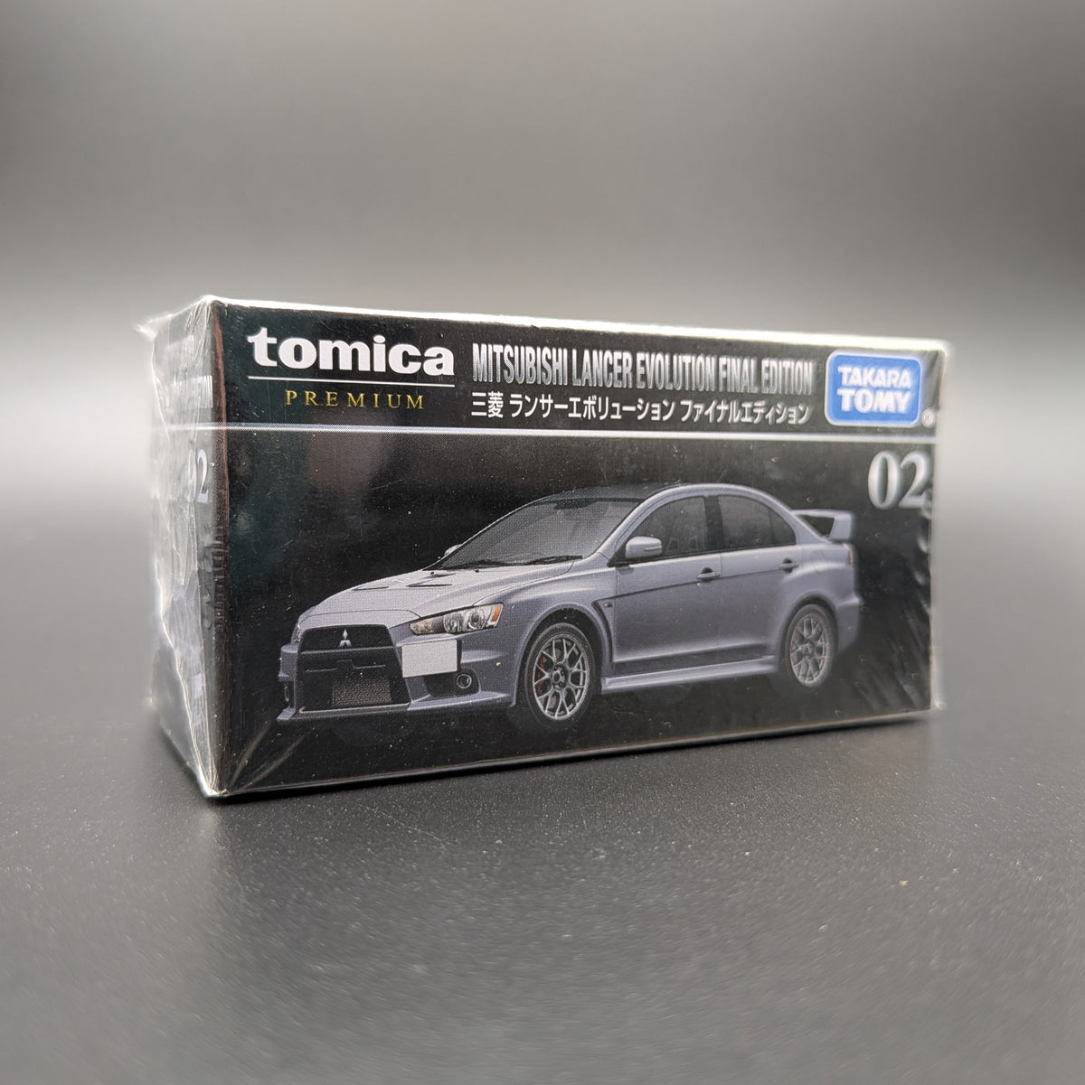 Tomica Premium #02 Mitsubishi Lancer Evolution 1:61 Diecast Model Car