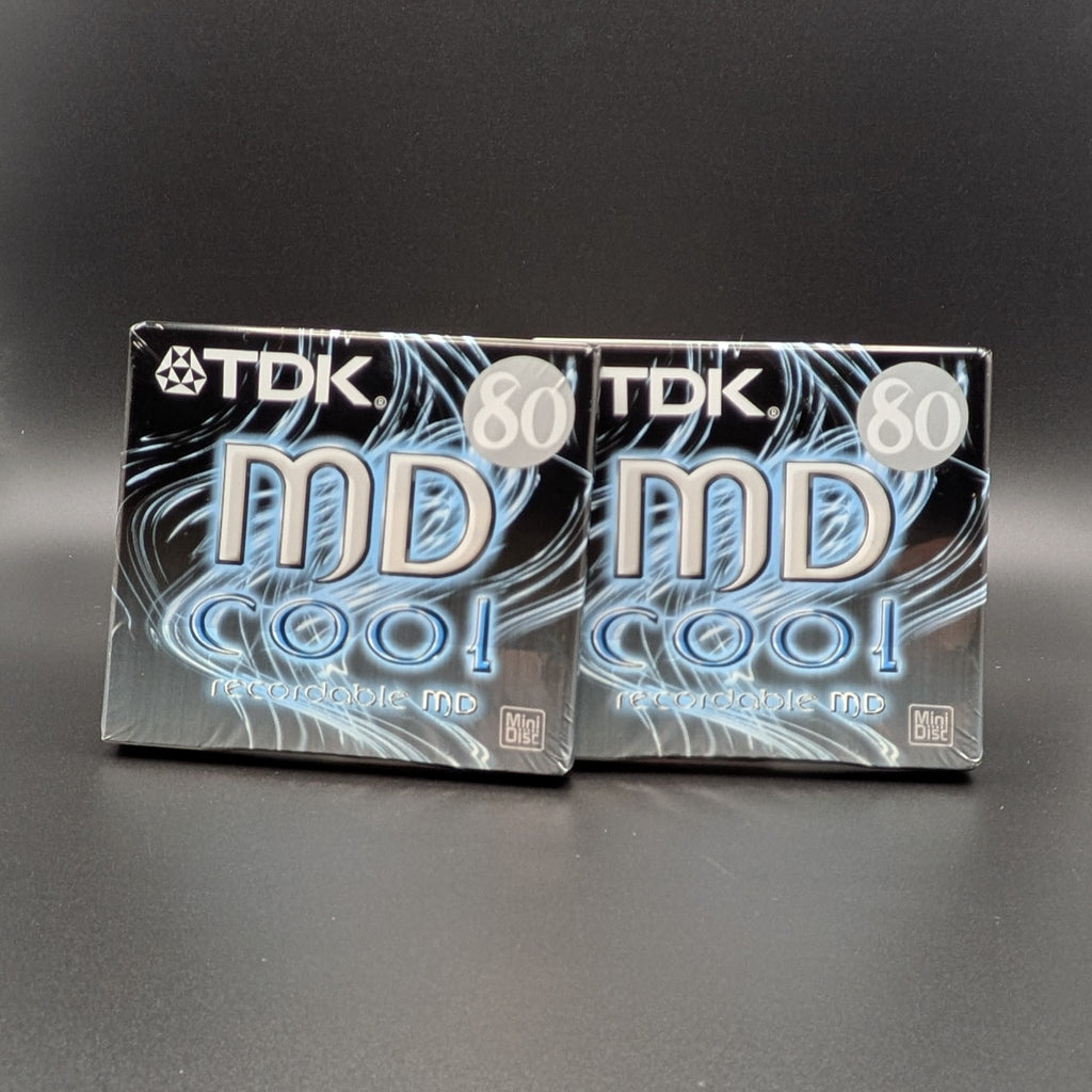 TDK Colour MiniDiscs New Blank Recordable MD80 Sealed