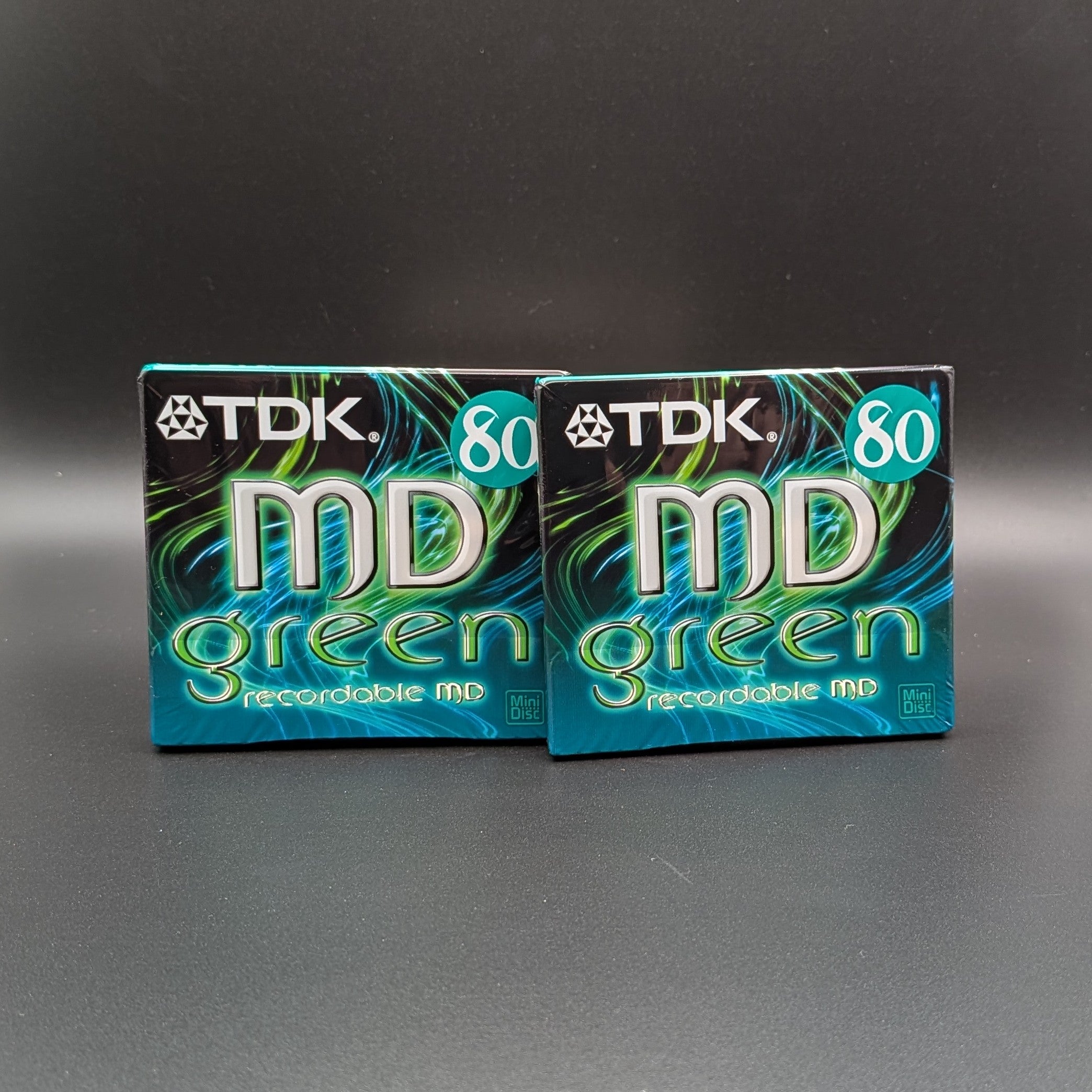 TDK Colour MiniDiscs New Blank Recordable MD80 Sealed