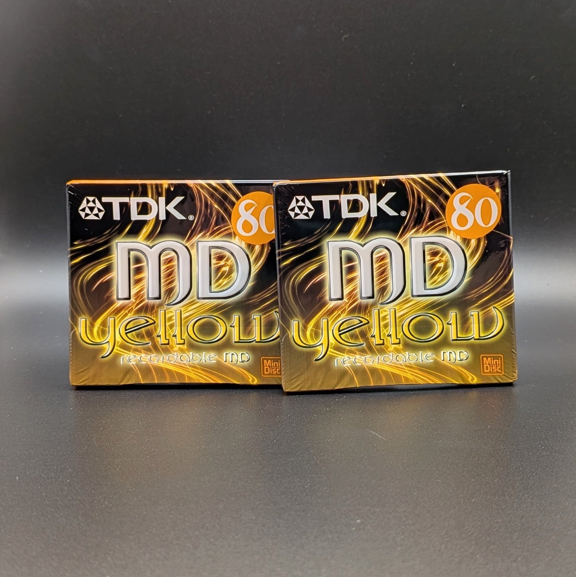 TDK Colour MiniDiscs New Blank Recordable MD80 Sealed