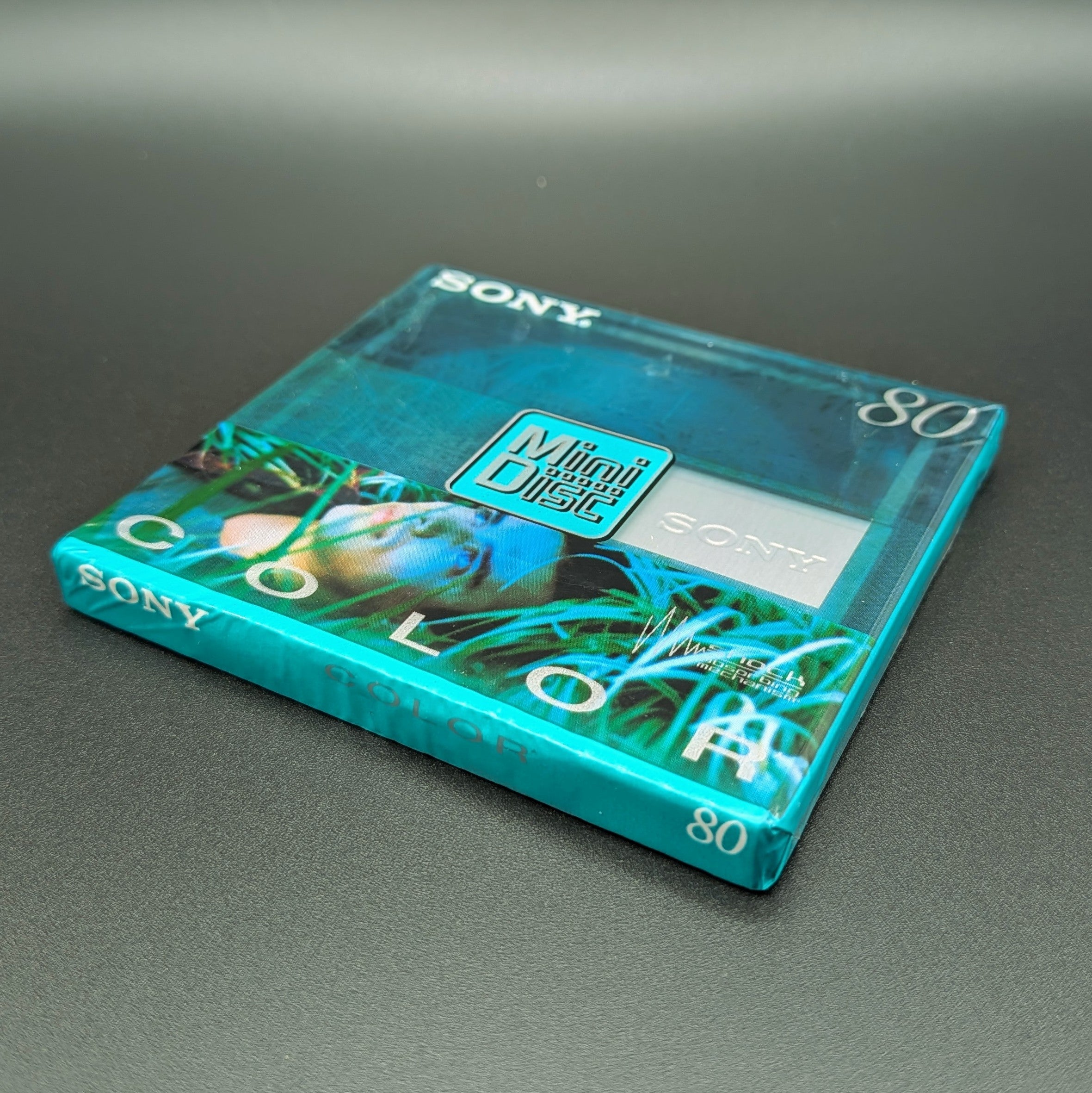 Sony Color Mix Recordable MiniDisc | MD80 80 Minutes | Green | Brand New