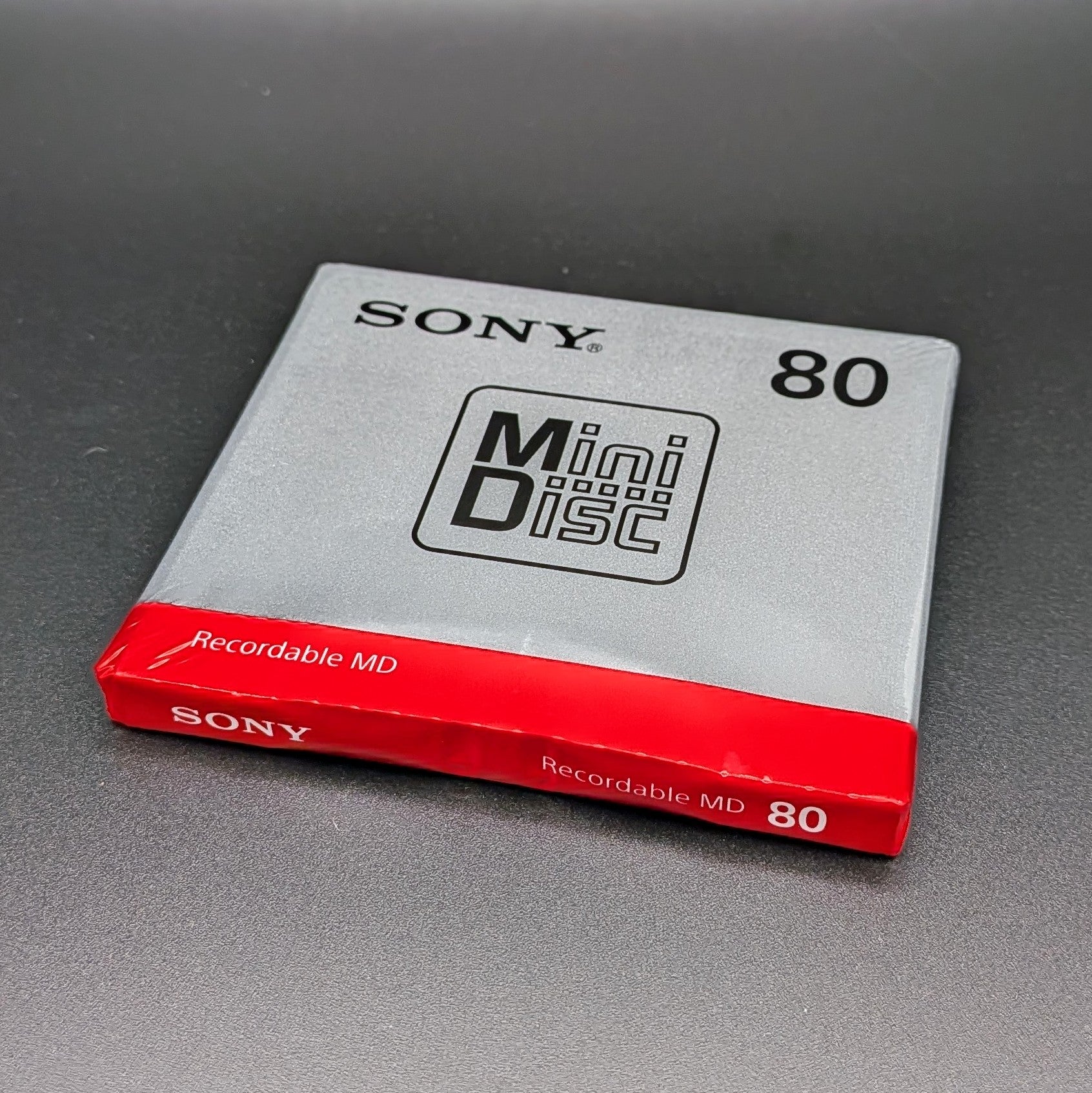 Sony MD80 Blank MiniDisc 80 Minutes MDW80T New Sealed