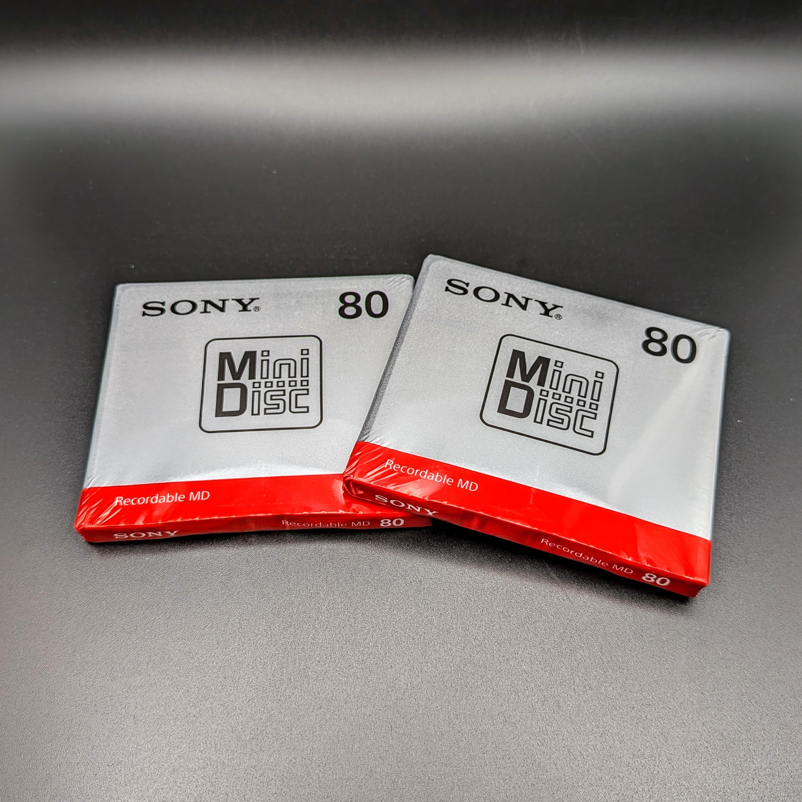Sony MD80 Blank MiniDisc 80 Minutes MDW80T New Sealed