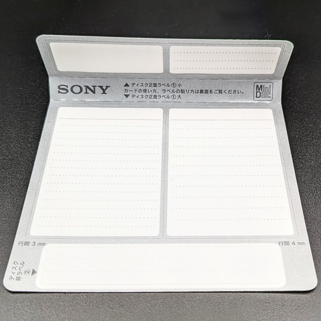 Sony MiniDiscs MD80 Bianca Marshmallow Colours 80min 10MDW80BAA New