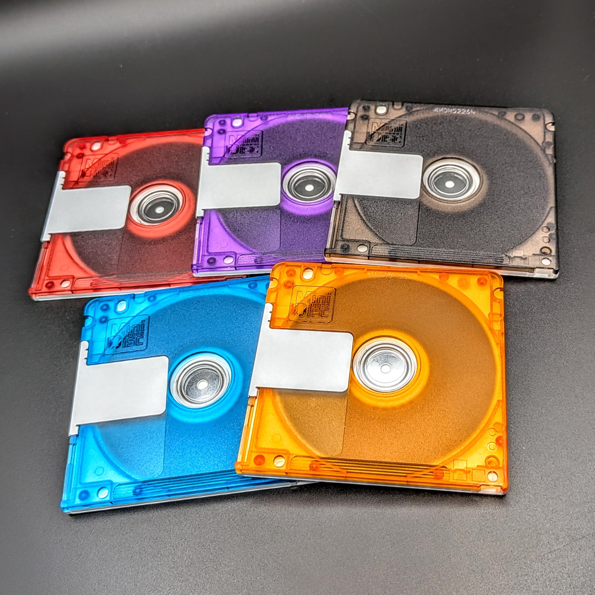 Sony MiniDiscs MD80 Bianca Marshmallow Colours 80min 10MDW80BAA New