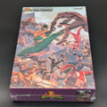 A 1000-piece Power Rangers jigsaw puzzle from Super7, still sealed in its original purple plastic shrink wrap. The box features a highly detailed, colorful illustration of the Power Rangers team in action.