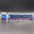 Tamiya Craft Tools Basic File Set (Smooth Double-Cut) model kit tool in its original retail packaging, displayed on a dark gray surface.