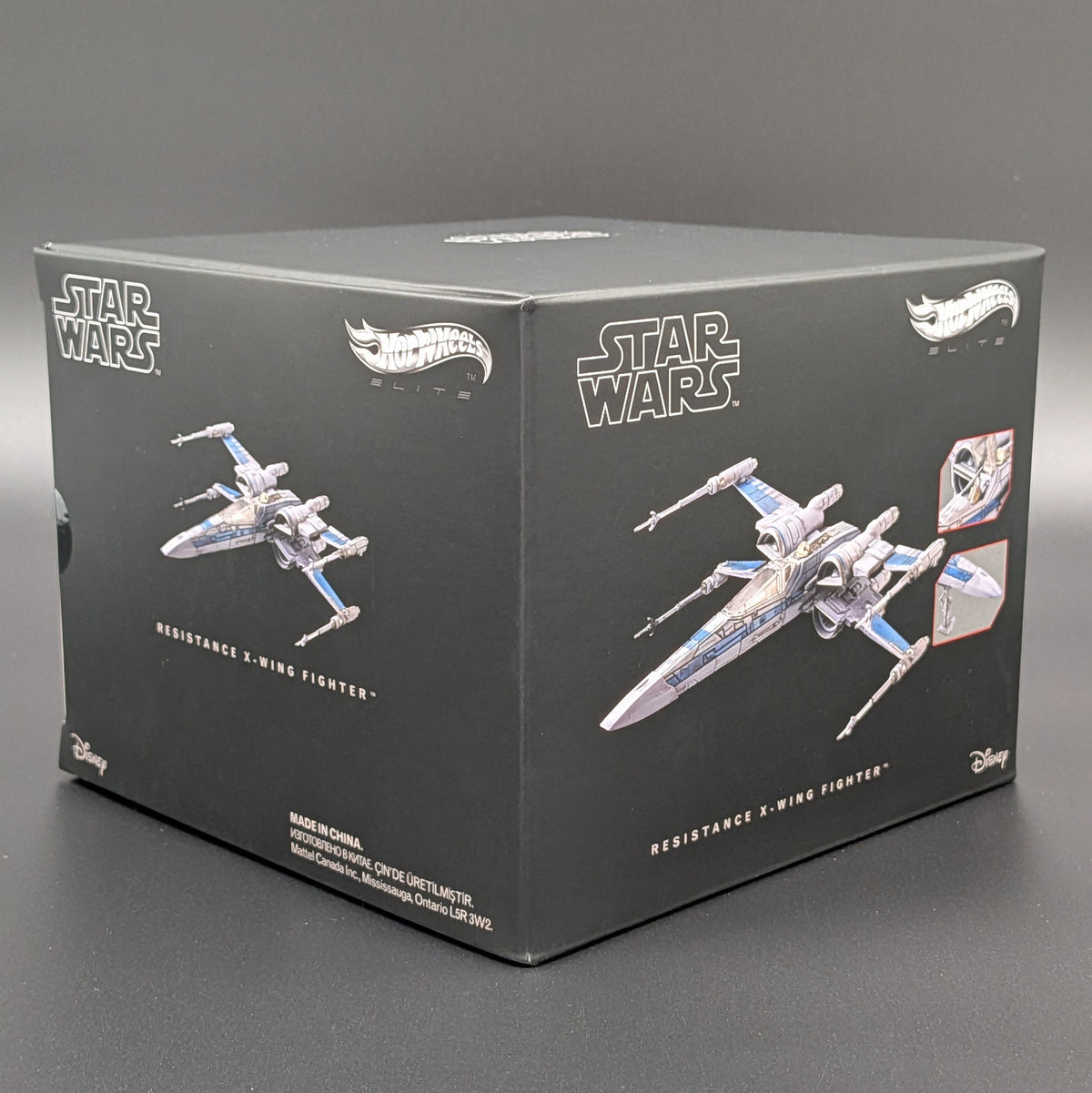 Hot Wheels Elite Star Wars The Force Awakens Resistance X-Wing Fighter New DMK63