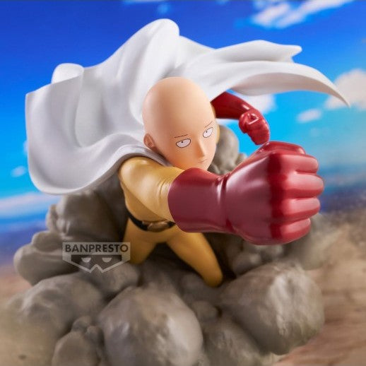 One Punch Man Saitama Diorama PVC Figure 15cm Bandai Spirits Banpresto Namco